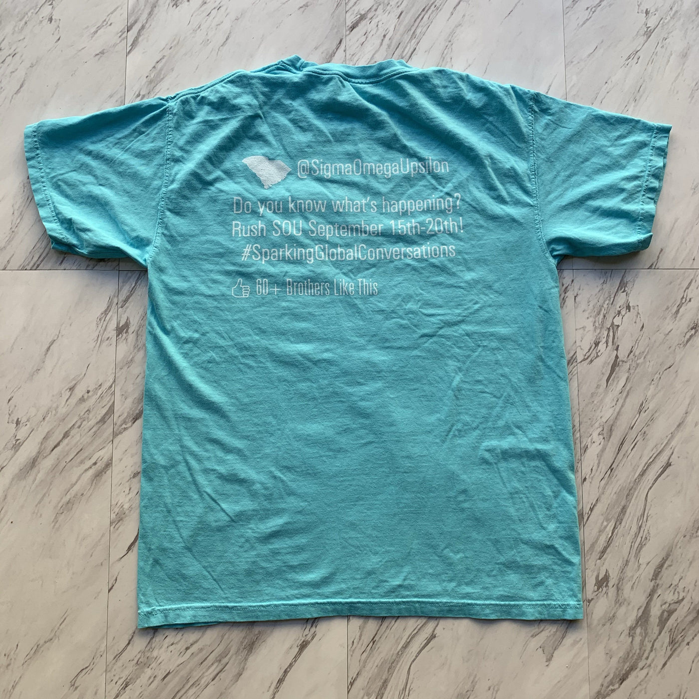 Sigma Omega Upsilon rush tee