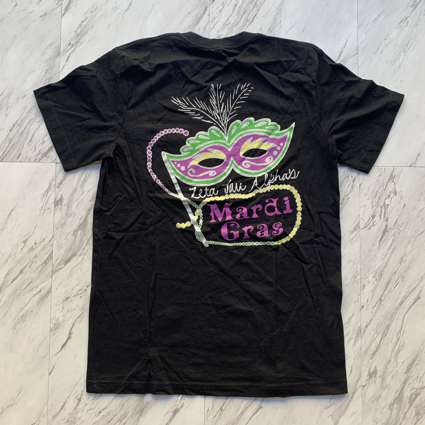 Zeta Tau Alpha mardi gras tee
