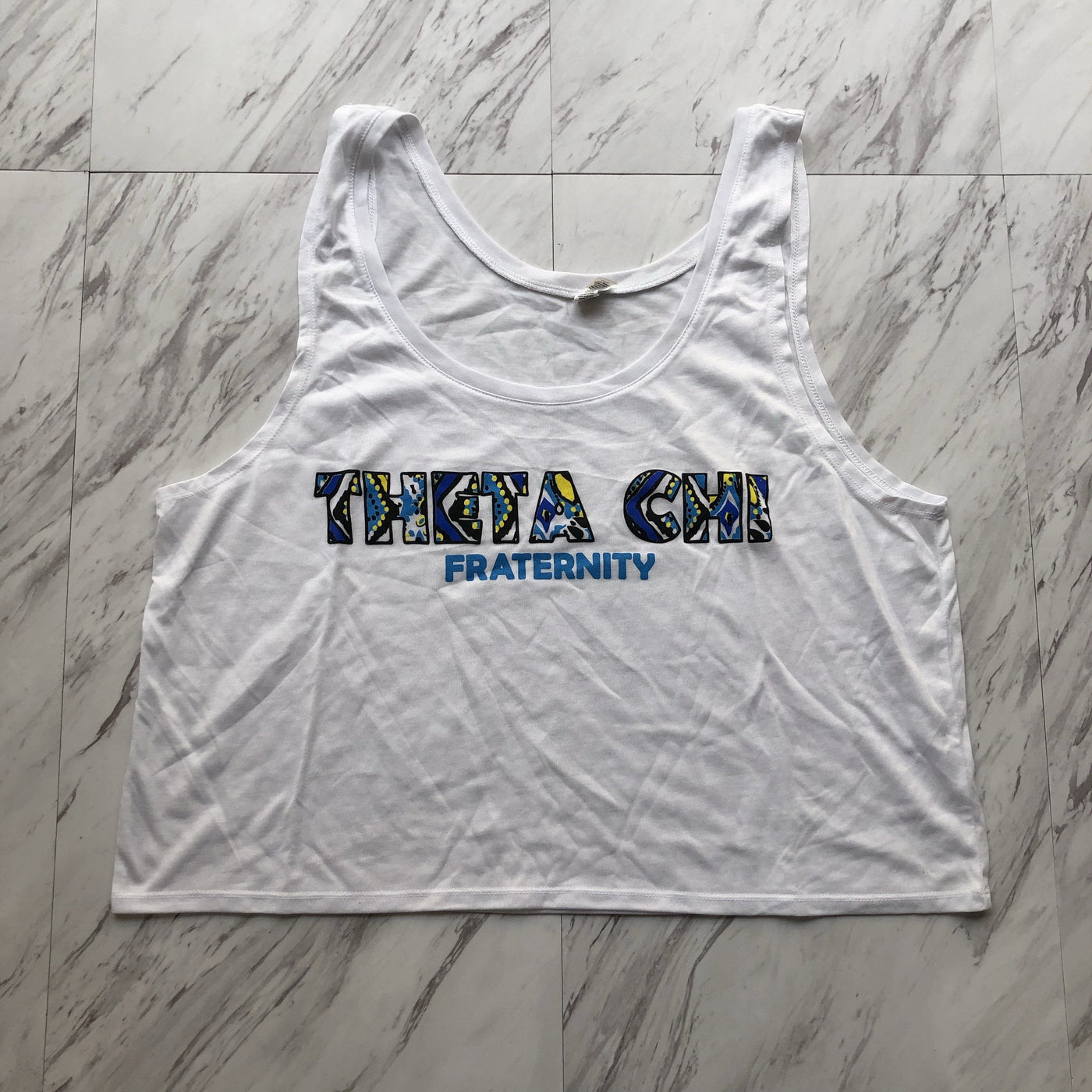 Theta Chi ladies crop tank