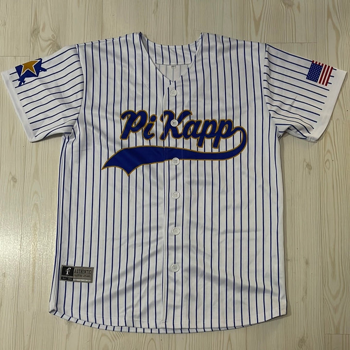 Pi Kapp Baseball Pinstripe Jersey - Sale
