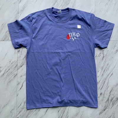 Pi Kappa Phi War of the Roses lilac tee