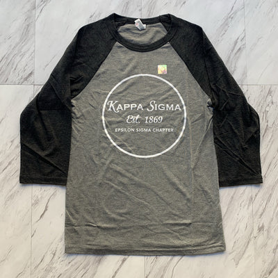 Kappa Sigma 2016 spring rush 3/4 sleeve tee