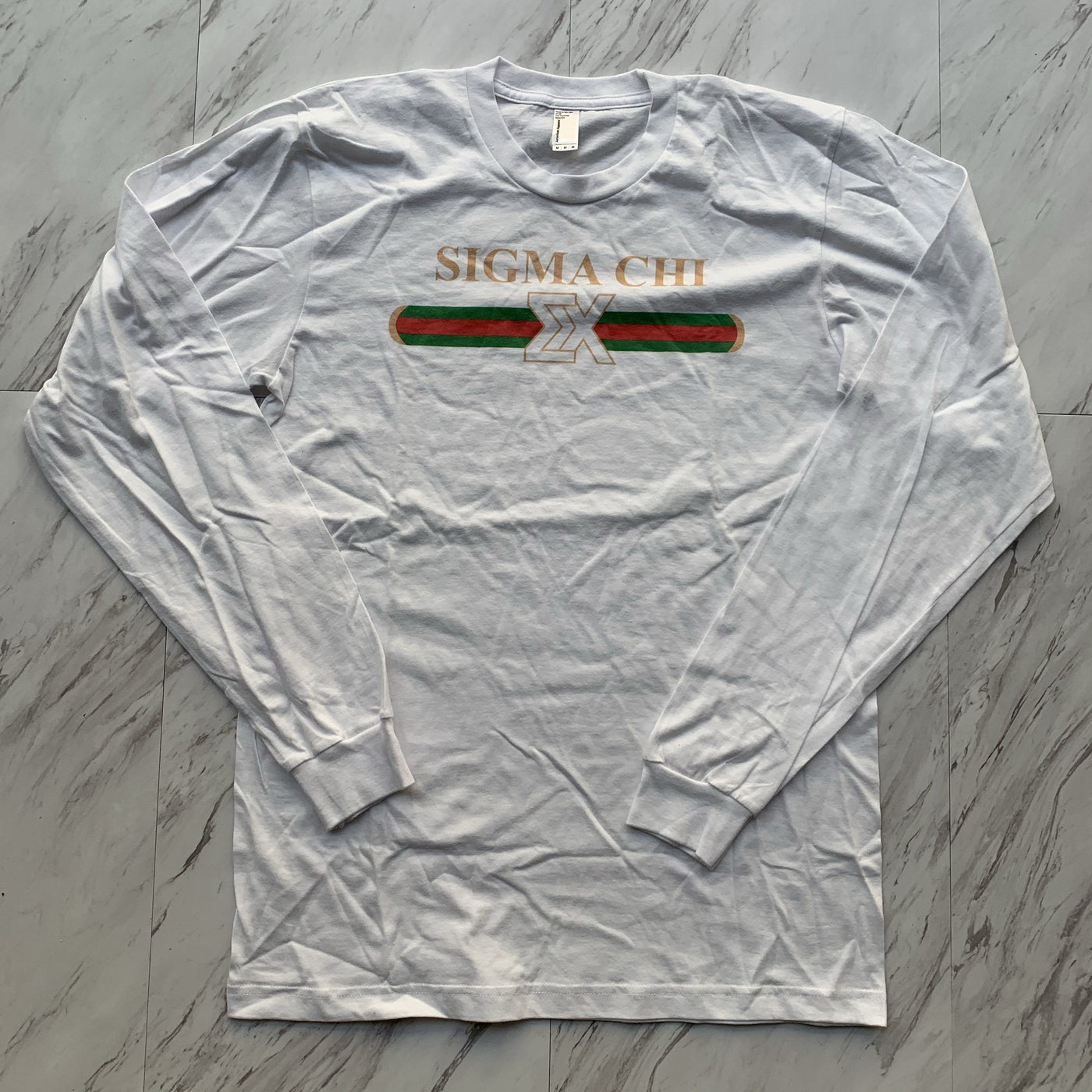 Sigma Chi lettered long sleeve