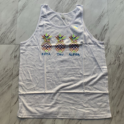 Zeta Tau Alpha pineapple tank