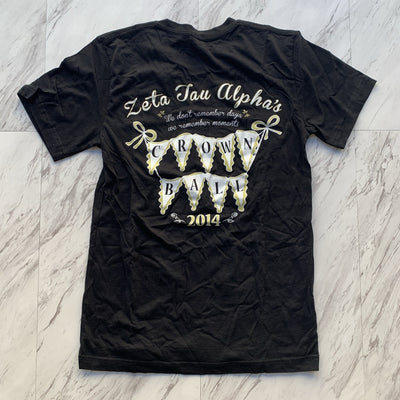 Zeta Tau Alpha 2014 crown ball formal tee