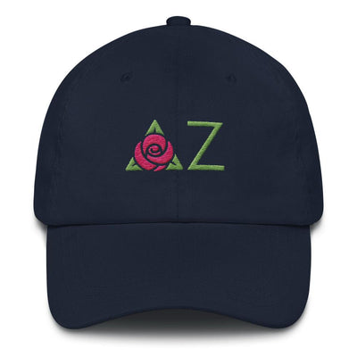 ΔΖ Letter Logo Dad hat