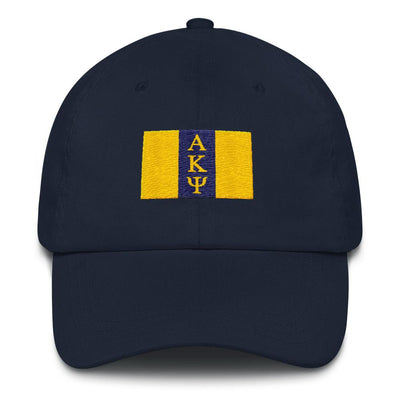 AKPsi Flag Dad Cap