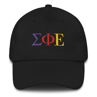 Sig Ep Letters Dad hat
