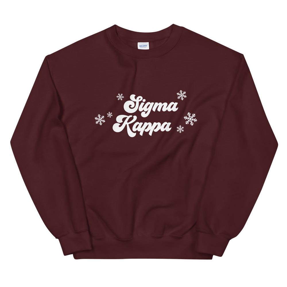 Sigma Kappa Winter Crewneck Sweatshirt