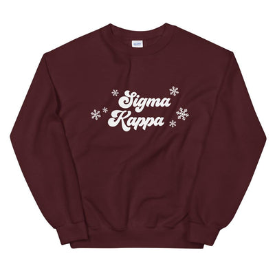 Sigma Kappa Winter Crewneck Sweatshirt