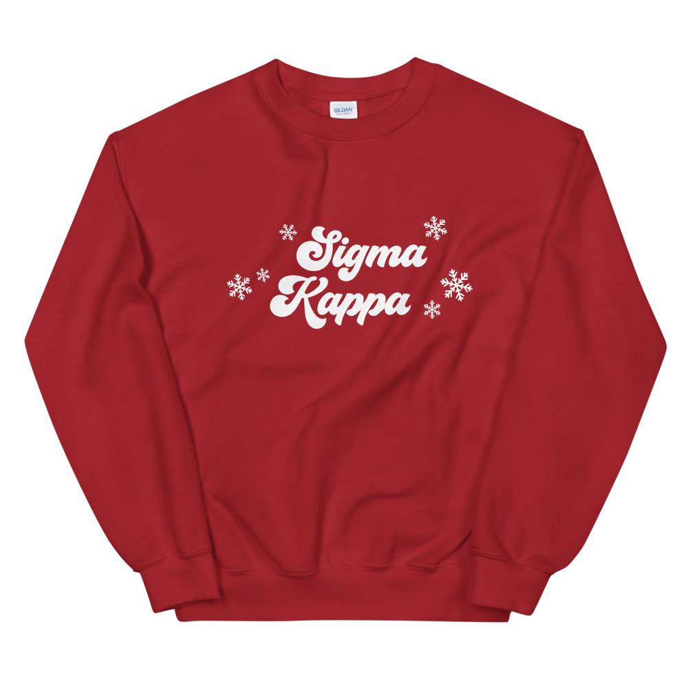 Sigma Kappa Winter Crewneck Sweatshirt