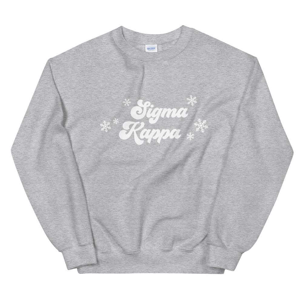 Sigma Kappa Winter Crewneck Sweatshirt