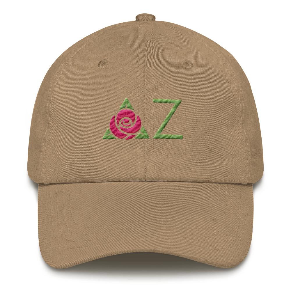 ΔΖ Letter Logo Dad hat