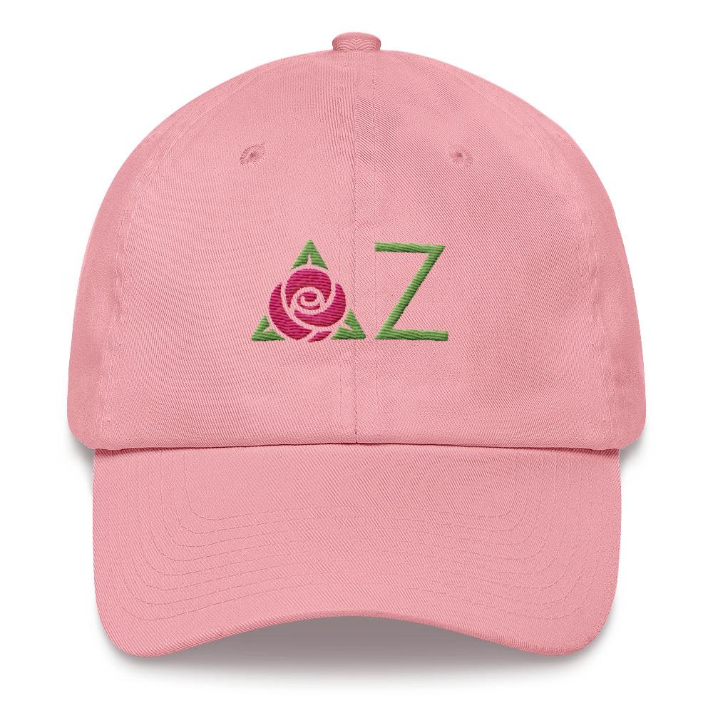 ΔΖ Letter Logo Dad hat