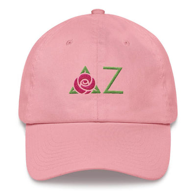 ΔΖ Letter Logo Dad hat