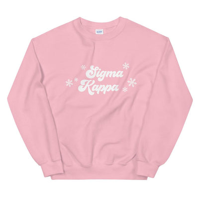 Sigma Kappa Winter Crewneck Sweatshirt