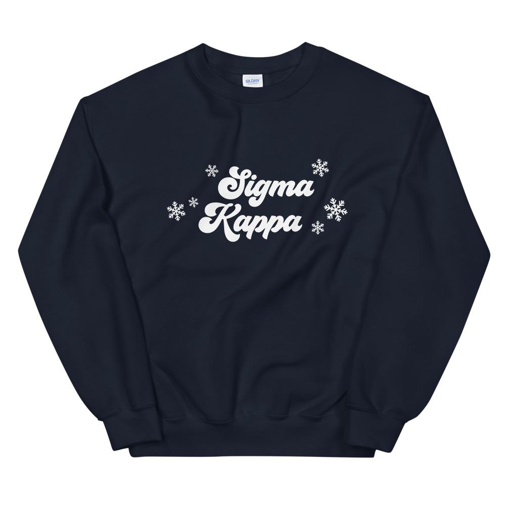 Sigma Kappa Winter Crewneck Sweatshirt