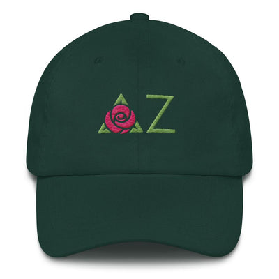 ΔΖ Letter Logo Dad hat