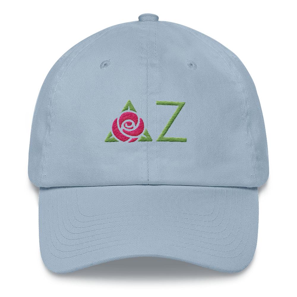 ΔΖ Letter Logo Dad hat