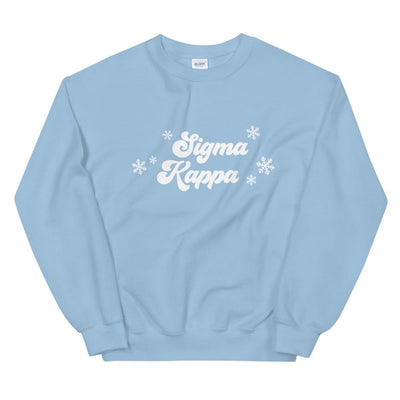 Sigma Kappa Winter Crewneck Sweatshirt