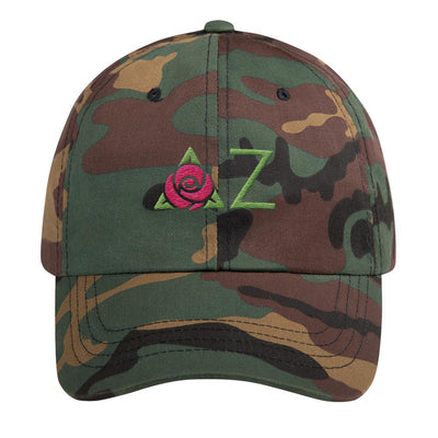 ΔΖ Letter Logo Dad hat