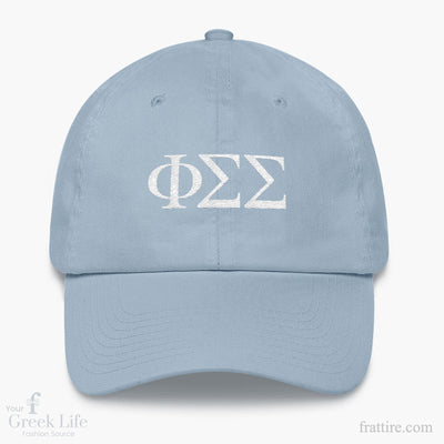 ΦΣΣ Letters Dad hat