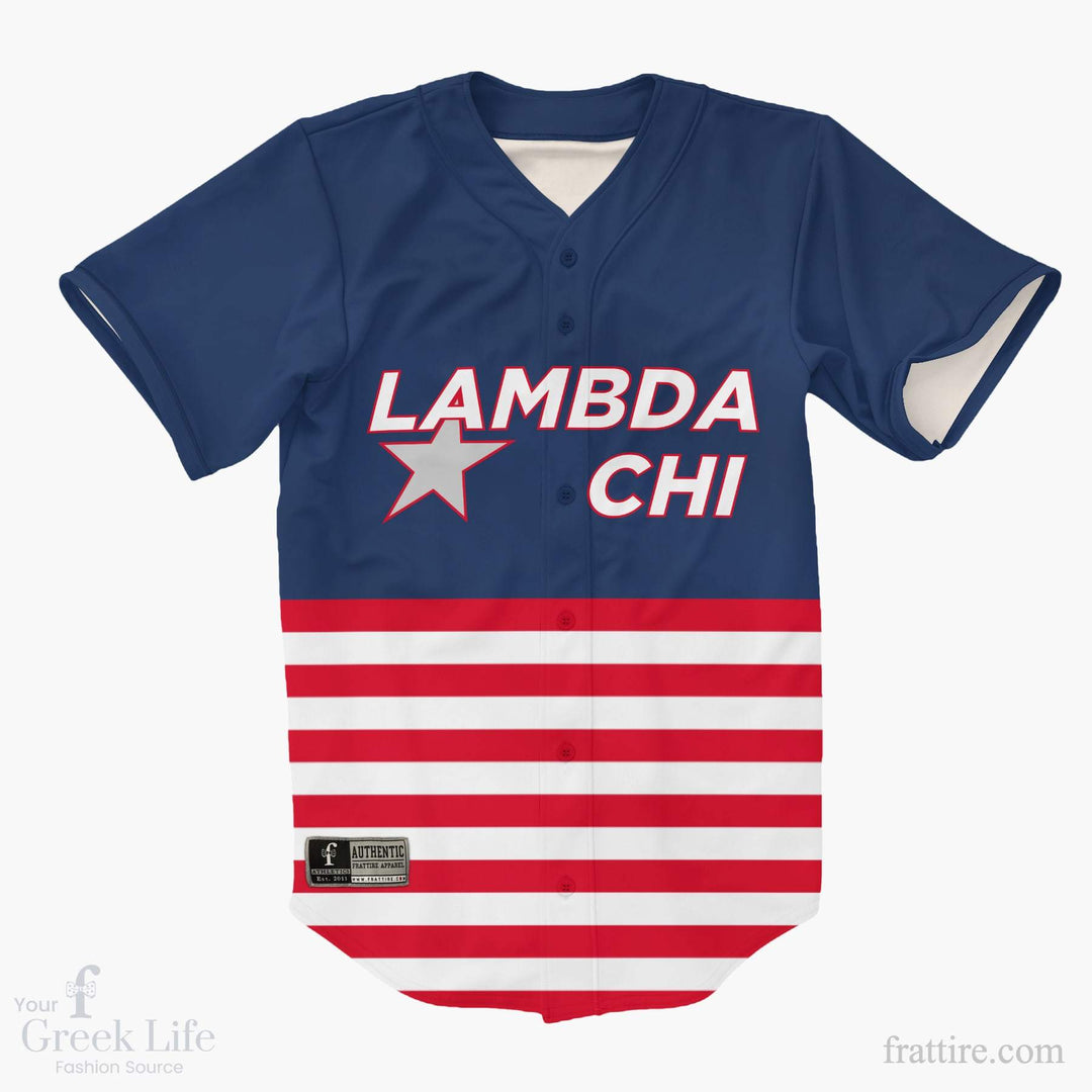 Lambda Chi USA Baseball Jersey